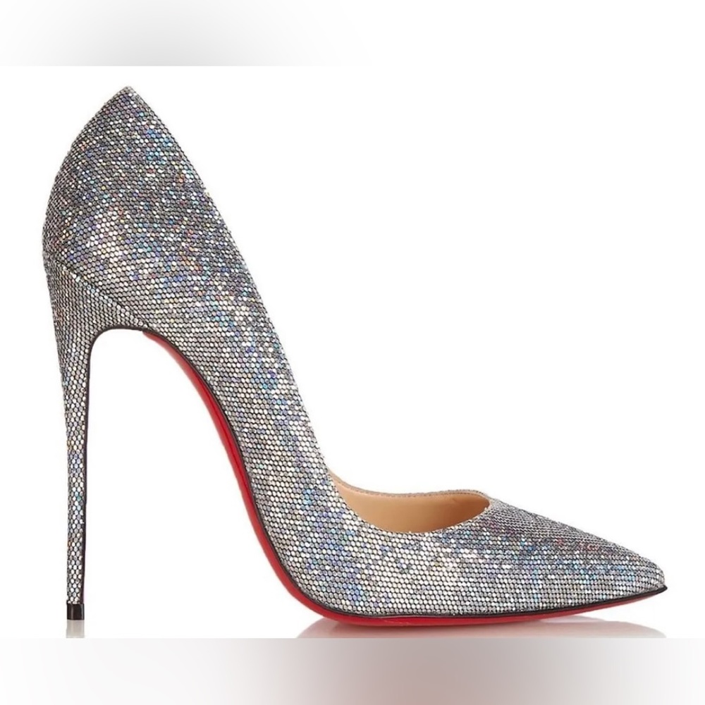 Christian Louboutin iconic ‘So Kate’ starburst discoball sky high 120mm heels 39
